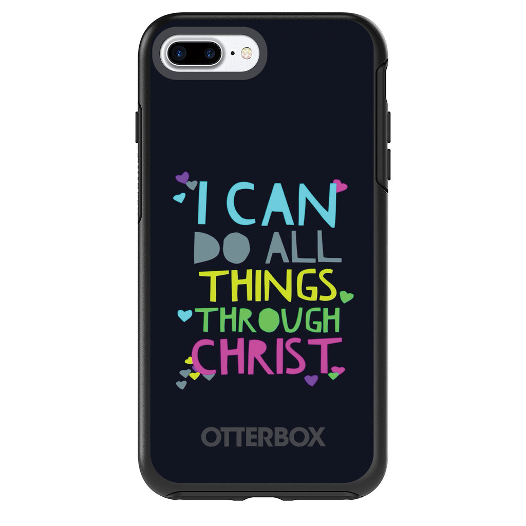 I Can Do All Things Through Christ OtterBox Symmetry Case for iPhone & Galaxy, view 2