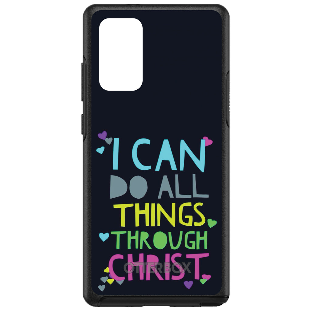 I Can Do All Things Through Christ OtterBox Symmetry Case for iPhone & Galaxy, view 10