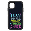 I Can Do All Things Through Christ OtterBox Defender Case for iPhone & Galaxy, view 2