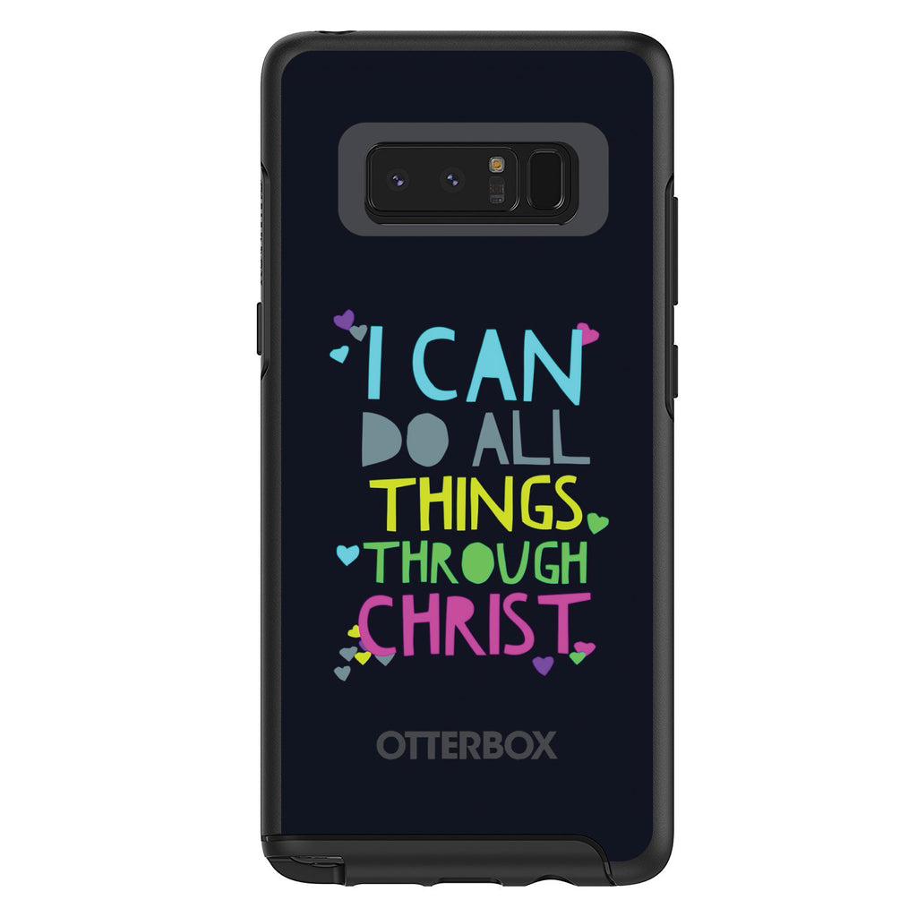I Can Do All Things Through Christ OtterBox Symmetry Case for iPhone & Galaxy, view 14