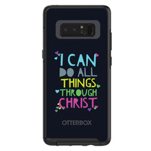 DistinctInk™ OtterBox Symmetry Series Case for Apple iPhone / Samsung Galaxy / Google Pixel - I Can Do All Things Through Christ