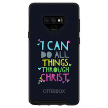 DistinctInk™ OtterBox Symmetry Series Case for Apple iPhone / Samsung Galaxy / Google Pixel - I Can Do All Things Through Christ