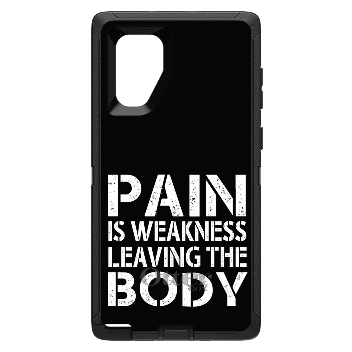 Pain is Weakness Leaving the Body OtterBox Defender Case for iPhone & Galaxy, view 15