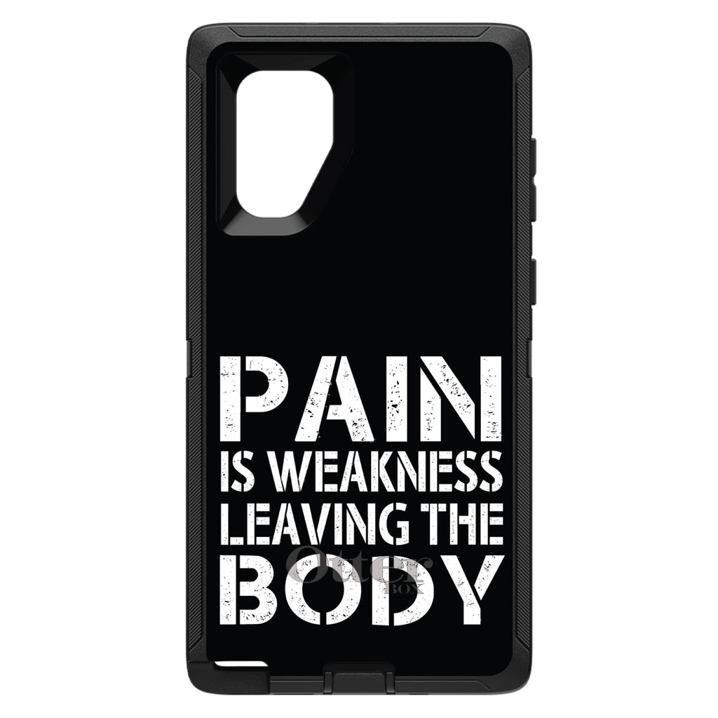 Pain is Weakness Leaving the Body OtterBox Defender Case for iPhone & Galaxy, view 14