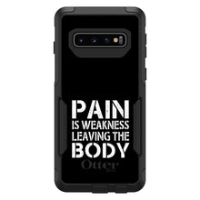 DistinctInk™ OtterBox Commuter Series Case for Apple iPhone or Samsung Galaxy - Pain is Weakness Leaving the Body