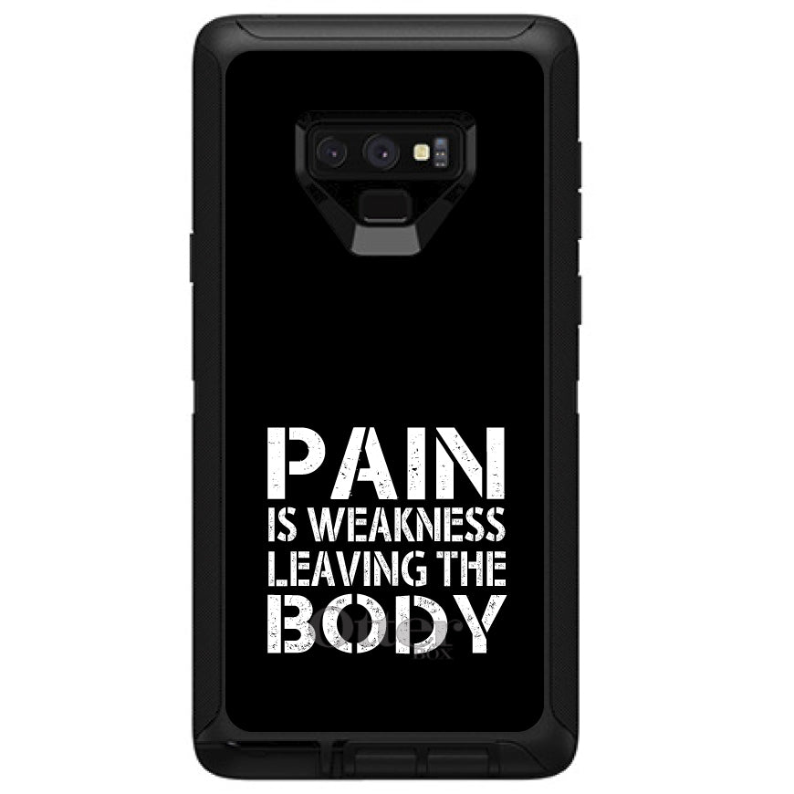 Pain is Weakness Leaving the Body OtterBox Defender Case for iPhone & Galaxy, view 16