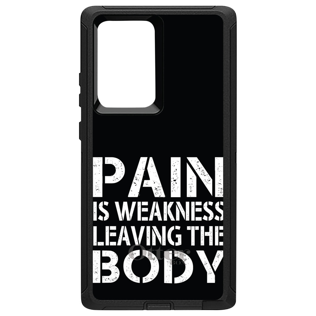 Pain is Weakness Leaving the Body OtterBox Defender Case for iPhone & Galaxy, view 13