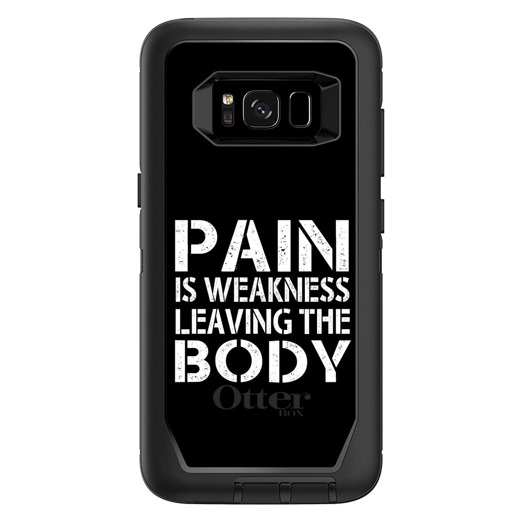 Pain is Weakness Leaving the Body OtterBox Defender Case for iPhone & Galaxy, view 12