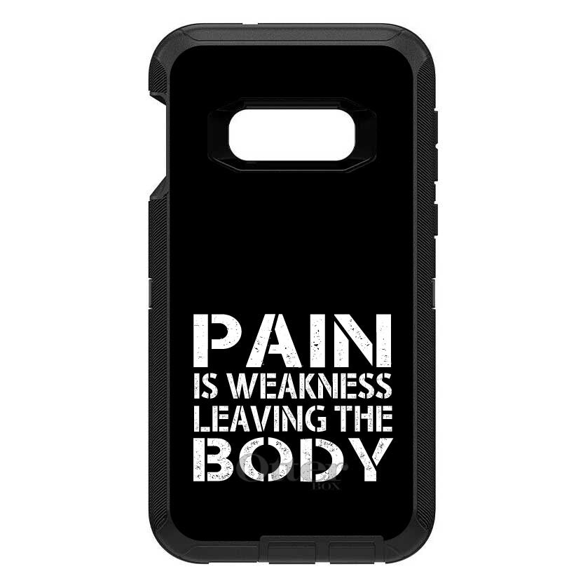 Pain is Weakness Leaving the Body OtterBox Defender Case for iPhone & Galaxy, view 10