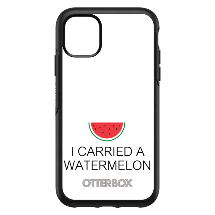 DistinctInk™ OtterBox Symmetry Series Case for Apple iPhone / Samsung Galaxy / Google Pixel - I Carried A Watermelon