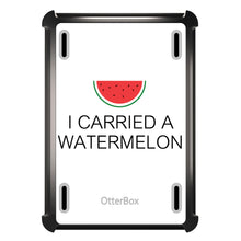DistinctInk™ OtterBox Defender Series Case for Apple iPad / iPad Pro / iPad Air / iPad Mini - I Carried A Watermelon