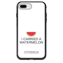 DistinctInk™ OtterBox Symmetry Series Case for Apple iPhone / Samsung Galaxy / Google Pixel - I Carried A Watermelon