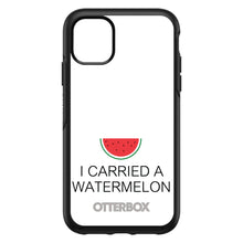 DistinctInk™ OtterBox Symmetry Series Case for Apple iPhone / Samsung Galaxy / Google Pixel - I Carried A Watermelon