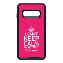 DistinctInk™ OtterBox Defender Series Case for Apple iPhone / Samsung Galaxy / Google Pixel - Cant Keep Calm Im Getting Married