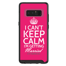 DistinctInk™ OtterBox Symmetry Series Case for Apple iPhone / Samsung Galaxy / Google Pixel - Cant Keep Calm Im Getting Married