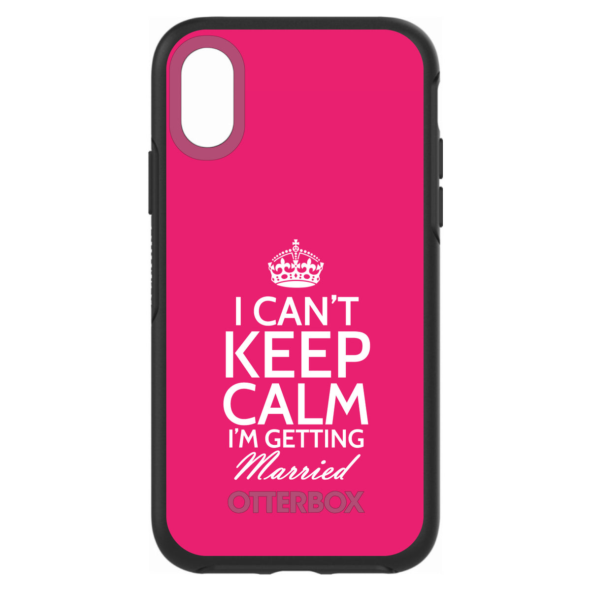 Can't Keep Calm I'm Getting Married OtterBox Symmetry Case for iPhone & Galaxy, view 4