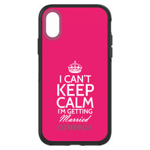 DistinctInk™ OtterBox Symmetry Series Case for Apple iPhone / Samsung Galaxy / Google Pixel - Cant Keep Calm Im Getting Married