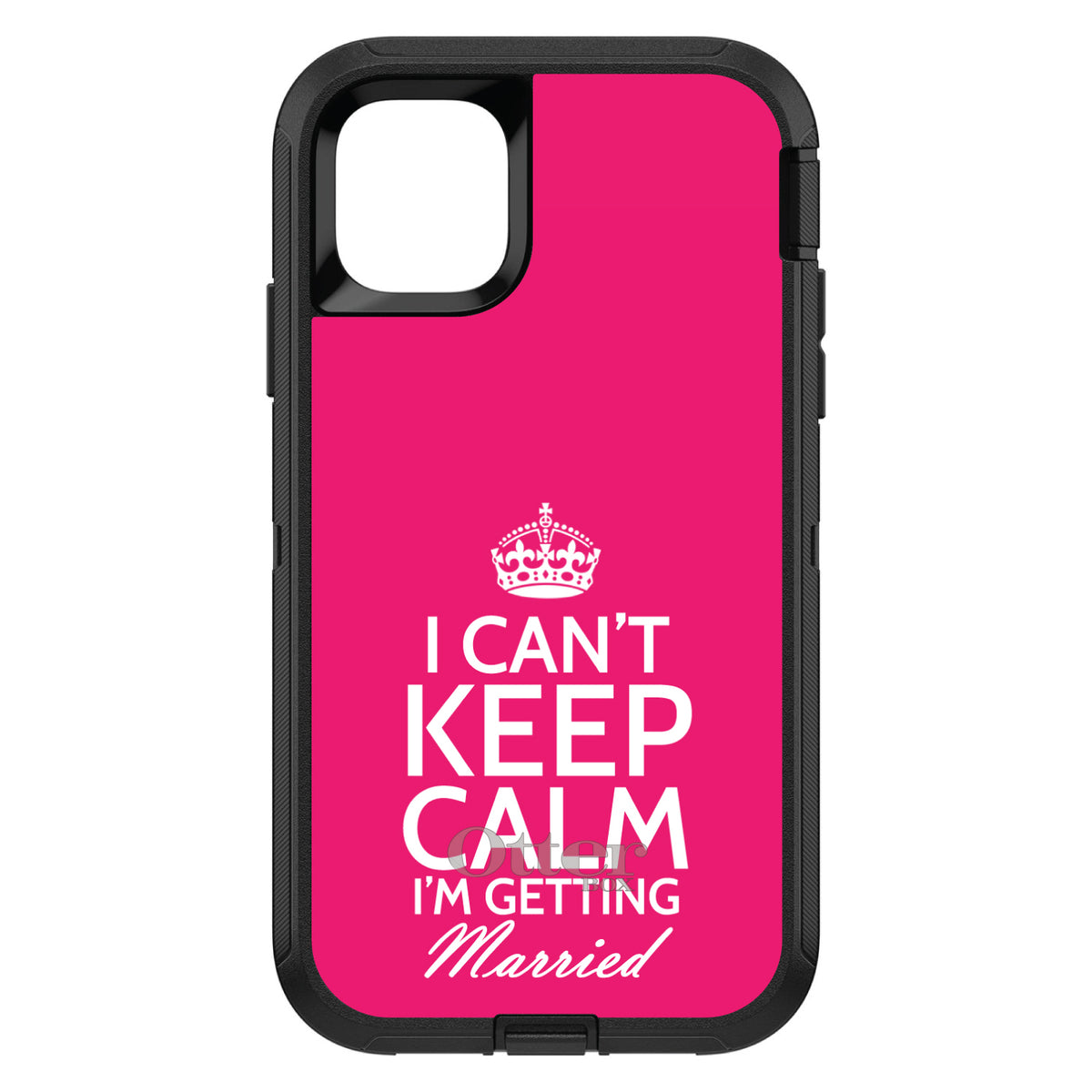 Can't Keep Calm I'm Getting Married OtterBox Defender Case for iPhone & Galaxy, view 2