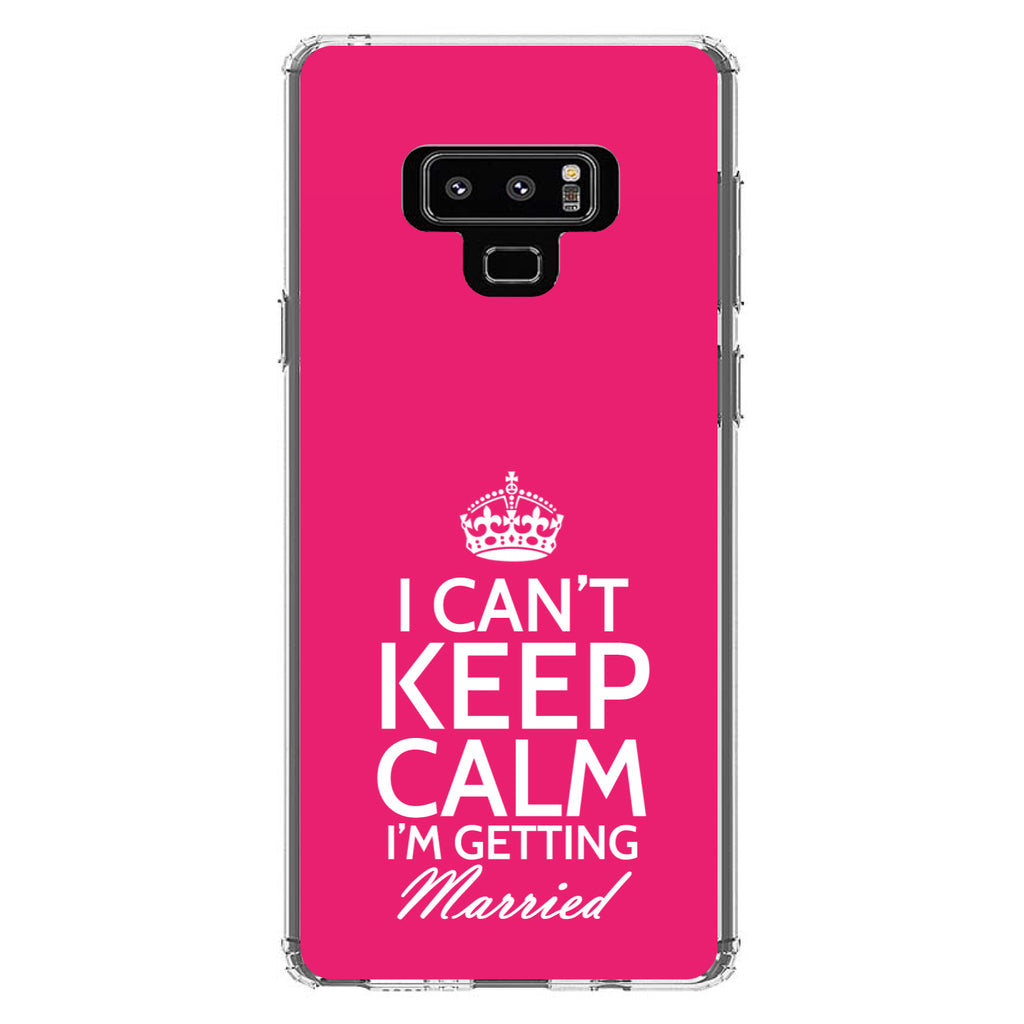 Can't Keep Calm I'm Getting Married Clear Shockproof iPhone Case, view 11
