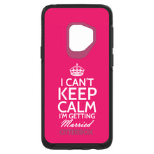 DistinctInk™ OtterBox Symmetry Series Case for Apple iPhone / Samsung Galaxy / Google Pixel - Cant Keep Calm Im Getting Married