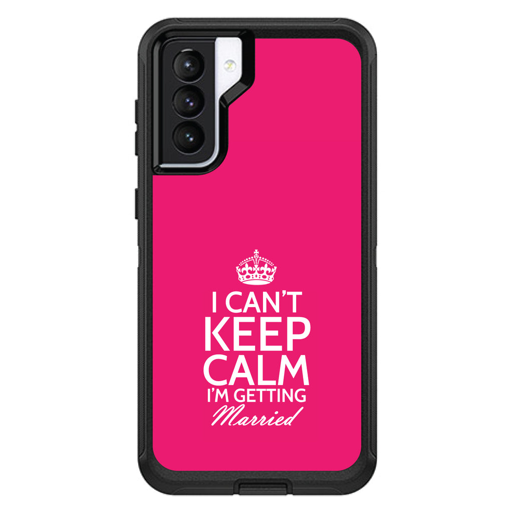 Can't Keep Calm I'm Getting Married OtterBox Defender Case for iPhone & Galaxy, view 6