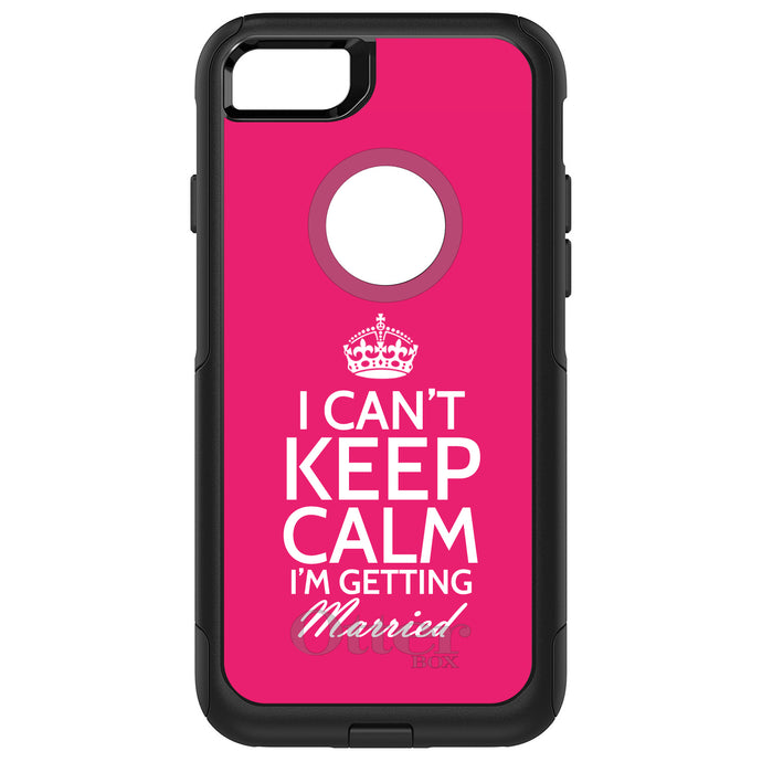 DistinctInk OtterBox Commuter Series Case for Apple iPhone or Samsung Galaxy - Cant Keep Calm Im Getting Married