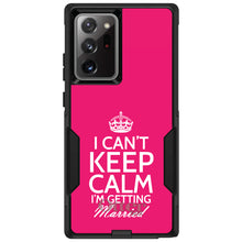 DistinctInk™ OtterBox Commuter Series Case for Apple iPhone or Samsung Galaxy - Cant Keep Calm Im Getting Married