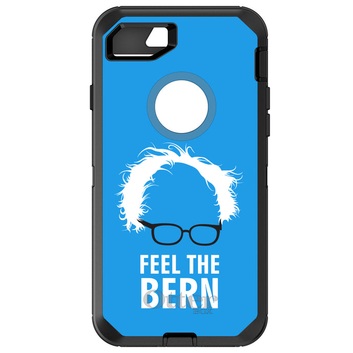 DistinctInk™ OtterBox Defender Series Case for Apple iPhone / Samsung Galaxy / Google Pixel - Feel the Bern 2016