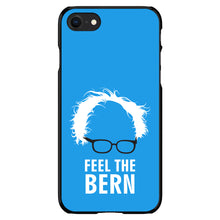 DistinctInk® Hard Plastic Snap-On Case for Apple iPhone or Samsung Galaxy - Feel the Bern 2016