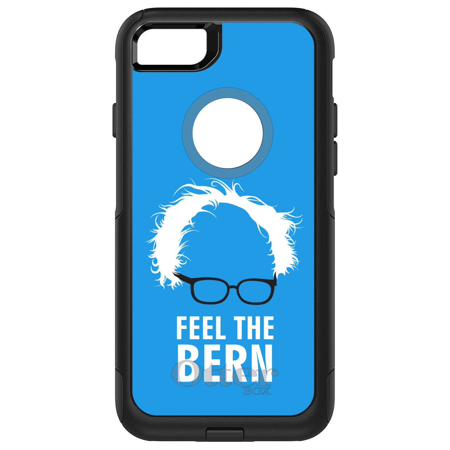 DistinctInk™ OtterBox Commuter Series Case for Apple iPhone or Samsung Galaxy - Feel the Bern 2016