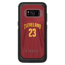 DistinctInk™ OtterBox Commuter Series Case for Apple iPhone or Samsung Galaxy - Cleveland 23 Jersey