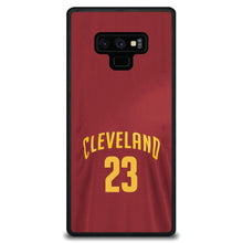 DistinctInk® Hard Plastic Snap-On Case for Apple iPhone or Samsung Galaxy - Cleveland 23 Jersey