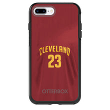 DistinctInk™ OtterBox Symmetry Series Case for Apple iPhone / Samsung Galaxy / Google Pixel - Cleveland 23 Jersey