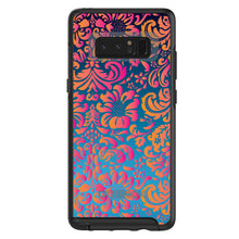 DistinctInk™ OtterBox Symmetry Series Case for Apple iPhone / Samsung Galaxy / Google Pixel - Pink Orange Blue Flower Floral