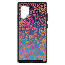 DistinctInk™ OtterBox Symmetry Series Case for Apple iPhone / Samsung Galaxy / Google Pixel - Pink Orange Blue Flower Floral