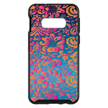 DistinctInk™ OtterBox Symmetry Series Case for Apple iPhone / Samsung Galaxy / Google Pixel - Pink Orange Blue Flower Floral