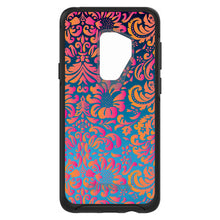 DistinctInk™ OtterBox Symmetry Series Case for Apple iPhone / Samsung Galaxy / Google Pixel - Pink Orange Blue Flower Floral