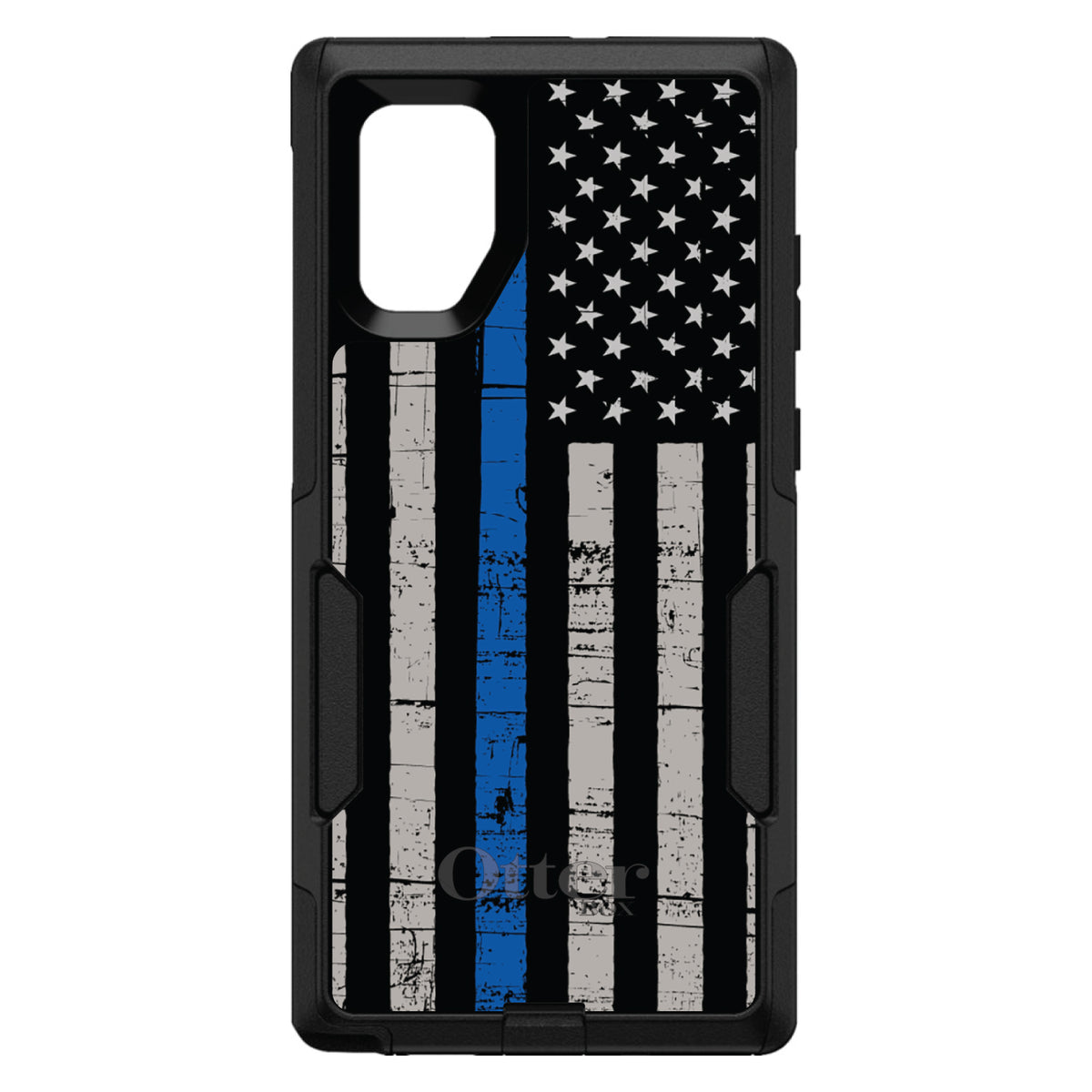 Weathered Thin Blue Line OtterBox Commuter Case for iPhone & Galaxy, view 14
