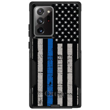 DistinctInk™ OtterBox Commuter Series Case for Apple iPhone or Samsung Galaxy - Weathered Thin Blue Line