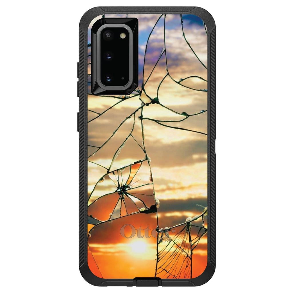 Shattered Glass Sunrise OtterBox Defender Case for iPhone & Galaxy, view 8