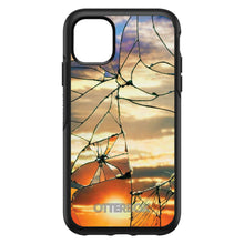 DistinctInk™ OtterBox Symmetry Series Case for Apple iPhone / Samsung Galaxy / Google Pixel - Shattered Glass Sunrise