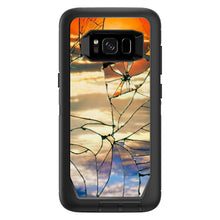 DistinctInk™ OtterBox Defender Series Case for Apple iPhone / Samsung Galaxy / Google Pixel - Shattered Glass Sunrise