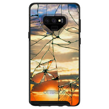 DistinctInk™ OtterBox Symmetry Series Case for Apple iPhone / Samsung Galaxy / Google Pixel - Shattered Glass Sunrise