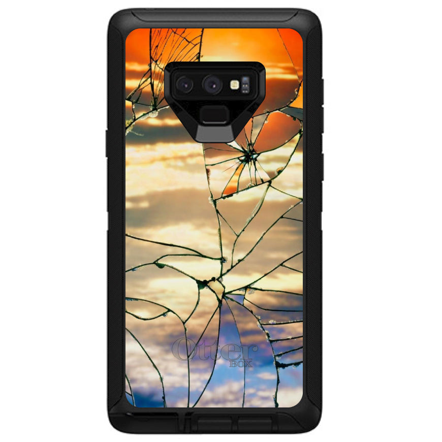 Shattered Glass Sunrise OtterBox Defender Case for iPhone & Galaxy, view 16