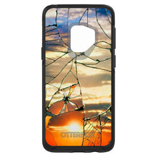 DistinctInk™ OtterBox Symmetry Series Case for Apple iPhone / Samsung Galaxy / Google Pixel - Shattered Glass Sunrise