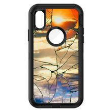 DistinctInk™ OtterBox Defender Series Case for Apple iPhone / Samsung Galaxy / Google Pixel - Shattered Glass Sunrise