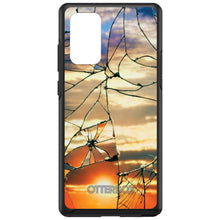 DistinctInk™ OtterBox Symmetry Series Case for Apple iPhone / Samsung Galaxy / Google Pixel - Shattered Glass Sunrise