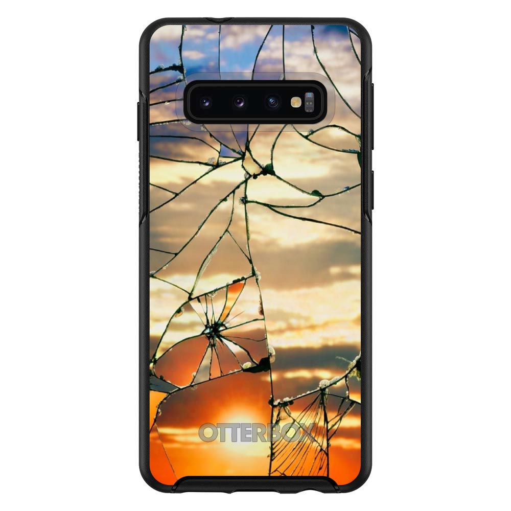 Shattered Glass Sunrise OtterBox Symmetry Case for iPhone & Galaxy, view 6