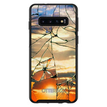 DistinctInk™ OtterBox Symmetry Series Case for Apple iPhone / Samsung Galaxy / Google Pixel - Shattered Glass Sunrise