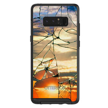 DistinctInk™ OtterBox Symmetry Series Case for Apple iPhone / Samsung Galaxy / Google Pixel - Shattered Glass Sunrise